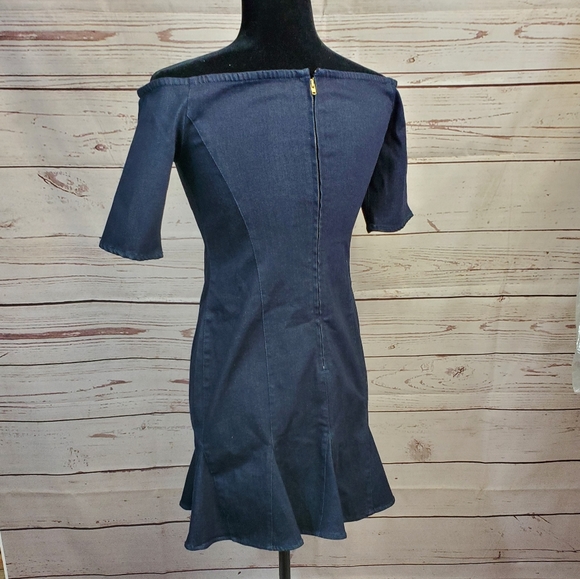 Guess stretch denim dress - Picture 2 of 5